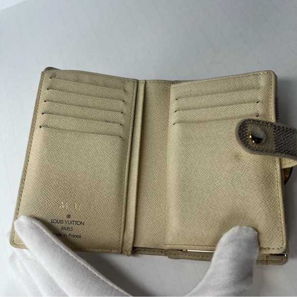 🩶LOUIS VUITTON Damier Azur Portefeuille Viennois Bifold Wallet | PRELOVED🩶 - Picture 9 of 14